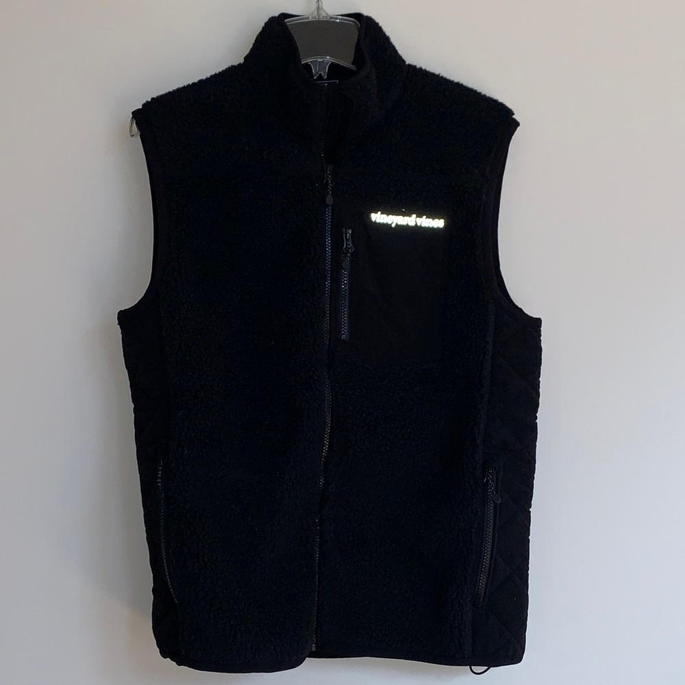 Mens Vineyard Vines Sherpa Vest